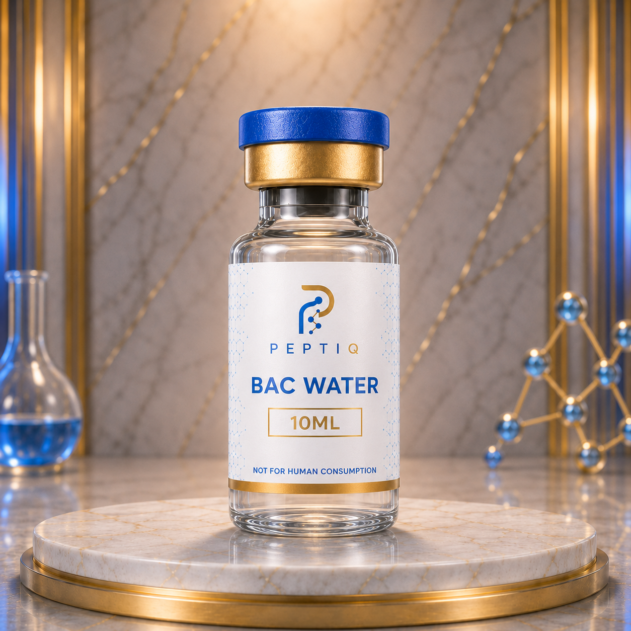 BAC WATER 10 ML research vial